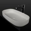 VXA77 Turin Benchtop Oval Stone Basin