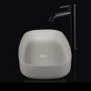 VXA77 Turin Benchtop Oval Stone Basin